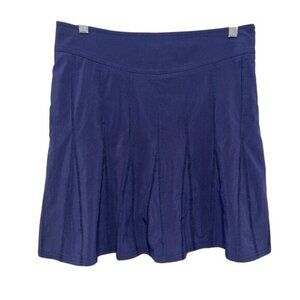 Athleta Navy Blue Pleated Athletic Skort Size 6